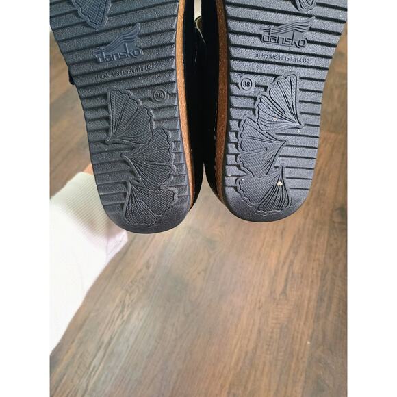 Dansko Mika Mary Jane shoes in black burnished suede women's size 7.5 - Picture 4 of 7